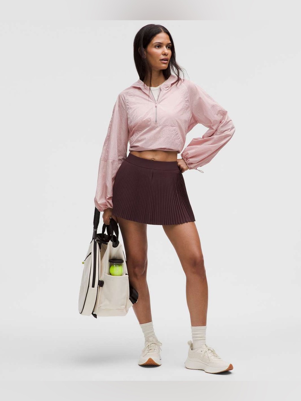 Lululemon Varsity High Rise Pleated Tennis Skirt size 6 Goodnight Plum GNPL
